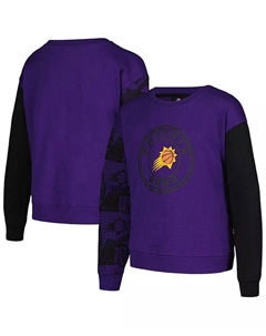 Женская молодежная фиолетовая толстовка Phoenix Suns Trifecta Pullover Outerstuff