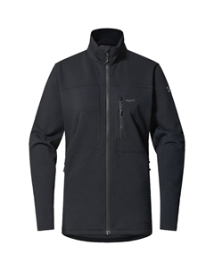 Женская флисовая кофта Rosson Mid, черный Haglöfs