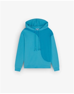 Женская хлопковая толстовка с капюшоном, бирюзовый Scalpers