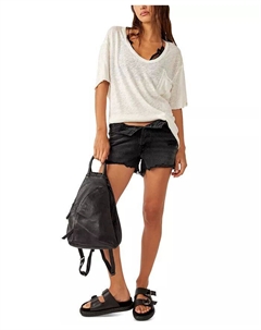 Женские джинсовые шорты Now Or Never, черный Free people