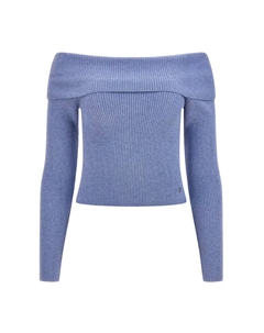 Женский свитер, светло-голубой Guess