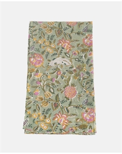 Парео из хлопка с цветочным принтом, цвет Kaki Kbas