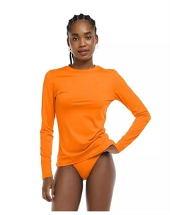 Женский рашгард Sun Seeker с длинным рукавом, оранжевый Eidon