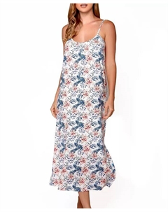 Женское ультрамягкое платье для отдыха с цветочным принтом Danielle, коричневый/бежевый Icollection