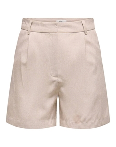 Женские шорты с высокой талией, бежевый Jdy