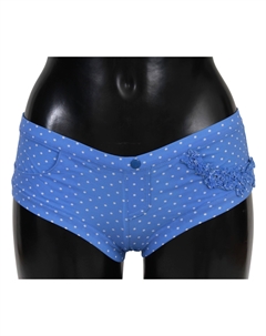 Шикарный дизайнерский комплект бикини в синий горошек Ermanno scervino