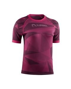 Футболка Samba с короткими рукавами W женская для бега по пересеченной местности, фуксия Lurbel