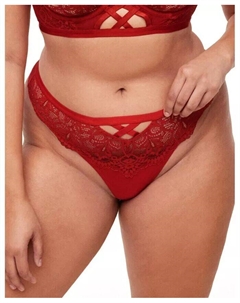 Трусики-стринги Diara больших размеров, красный Adore me