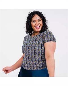 Плавательный топ Adele больших размеров, мультиколор Calypsa