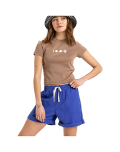 Женские шорты Sweetest Day, фиолетовый Roxy