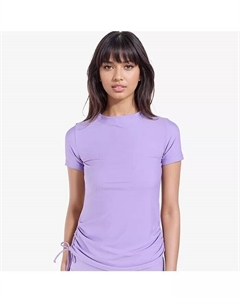 Женский топ для плавания Adele с воротником-стойкой, фиолетовый Calypsa