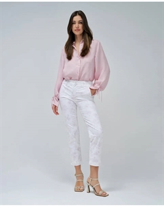 Женские укороченные брюки-чинос с принтом Secret, натуральный Salsa jeans