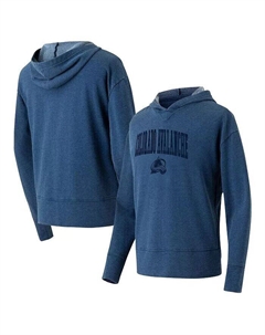 Женский темно-синий пуловер с капюшоном Colorado Avalanche Volley, синий Concepts sport