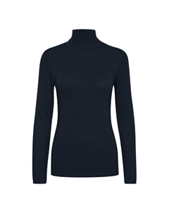 Синий вискозный свитер Ichi