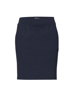 Синяя юбка из полиэстера Ichi