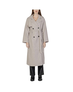 Бежевая куртка из полиэстера Only