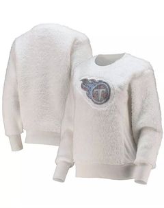 Белый женский пуловер Tennessee Titans Milestone Tracker свитшот Touch