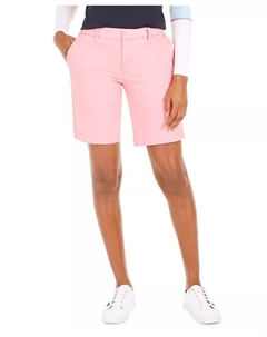 Женские шорты-бермуды Hollywood TH Flex 9 дюймов, розовый Tommy hilfiger