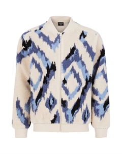 Женская флисовая кофта Prtagatha с застежкой-молнией и принтом «Протест», синий Protest