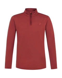 Мужская флисовая кофта Rewill с застежкой-молнией 1/4, красный Protest