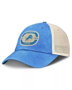 Мужская синяя регулируемая кепка с нашивкой команды Detroit Lions Top of the world