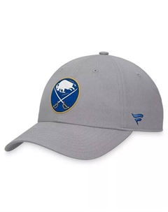 Мужская серая регулируемая шляпа Buffalo Sabres Extra Time, серый Fanatics