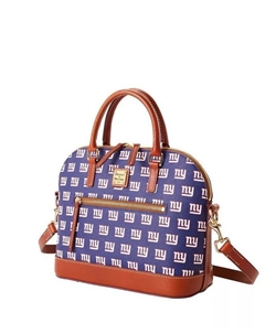 Женская фирменная сумка-портфель New York Giants с куполообразной молнией Dooney & bourke