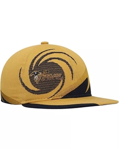 Классическая кепка со спиральной застежкой New York Titans Gridiron для больших мальчиков и девочек, золото и темно-синий цвет, золотой Mitchell and ness