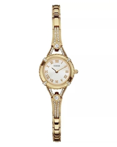 Часы, женский золотой браслет 22 мм U0135L2 Guess
