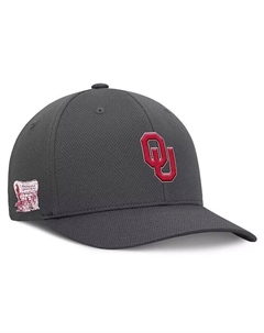Мужская угольная кепка Oklahoma Sooners Reflex Logo Flex Top of the world