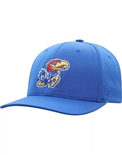 Мужская гибкая кепка с логотипом Royal Kansas Jayhawks Reflex Top of the world