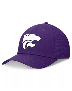 Мужская фиолетовая кепка Kansas State Wildcats Spacer Flex Top of the world