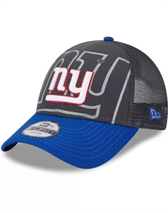 Регулируемая шапка Big Boys and Girls графитового цвета New York Giants Reflect 9FORTY New era