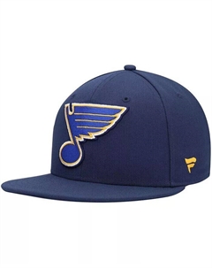 Мужская темно-синяя шляпа с логотипом St. Louis Blues Core Primary Fanatics