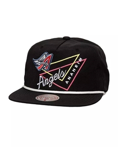 Мужская черная регулируемая шляпа California Angels Pew Pew Deadstock, черный Mitchell and ness