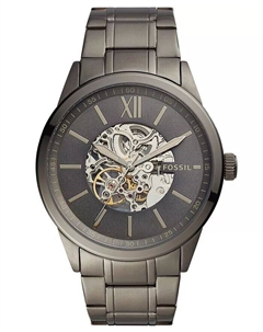 Мужские автоматические часы Flynn из бронзы из нержавеющей стали, 48 мм Fossil