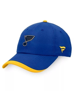 Мужская синяя регулируемая шапка St. Louis Blues Authentic Pro Rink Pinnacle, синий Fanatics