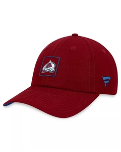 Мужская регулируемая шапка Colorado Avalanche Authentic Pro Rink бордового цвета, красный Fanatics