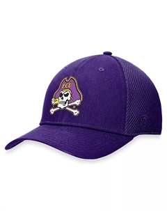 Мужская фиолетовая кепка ECU Pirates Spacer Flex Top of the world