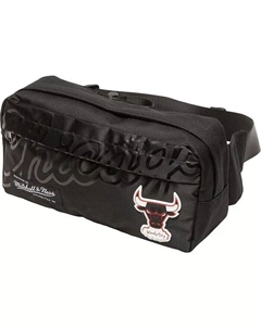 Женская черная поясная сумка Chicago Bulls Hardwood Classics Mitchell and ness