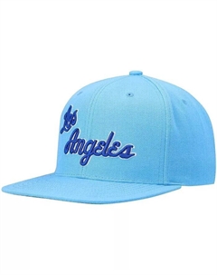 Мужская кепка Snapback Los Angeles Lakers Hardwood Classics Team Ground 2.0 синего цвета Mitchell and ness