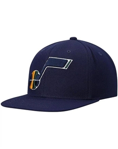 Мужская темно-синяя кепка Utah Jazz Ground 2.0 Snapback Mitchell and ness