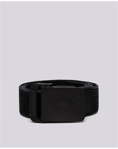 Мужской хлопковый ремень с декорированной пряжкой, черный Replay