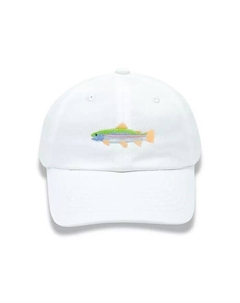 Бейсбольная кепка Trout для мальчиков, белый Bits & bows