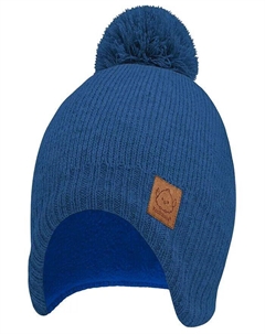 Muff Baby Beanie, Детская шапка для мальчиков, девочек, Зимние шапки для детей, новорожденных, младенцев, малышей 0-36 месяцев, синий Keababies