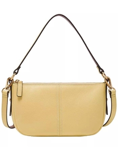 Маленькая кожаная сумка через плечо Jolie, желтый Fossil