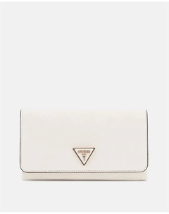 Маленький клатч на молнии, белый Guess