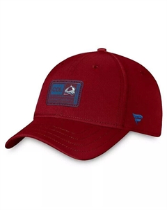 Мужская бордовая шапка Colorado Avalanche Authentic Pro Training Camp Flex Fanatics