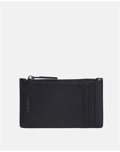 Мужская визитница из искусственной кожи, черный Calvin klein