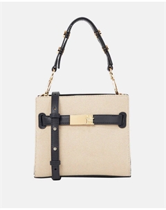 Женская холщовая мини-сумка-портфель, темно-синий Tommy hilfiger